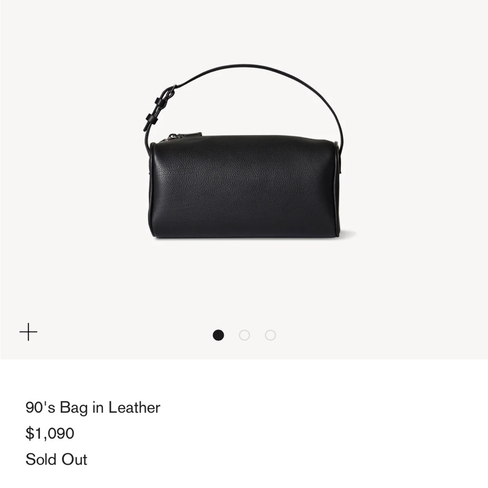 The row 90s bag black